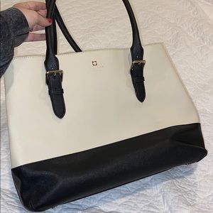 Black and Cream Kate Spade bag